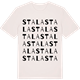 Vintage White t-shirt med Stala ordlek t-shirt