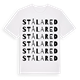White t-shirt med Stålared ordlek t-shirt