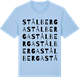 Blue Soul t-shirt med Stålberga ordlek t-shirt