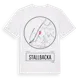 White t-shirt med Stallbacka t-shirt