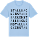 Blue Soul t-shirt med Stallbacken ordlek t-shirt