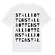 Stallbotten ordlek t-shirt