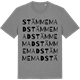 Mid Heather Gray t-shirt med Stämmemad ordlek t-shirt