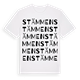 Stämmen ordlek t-shirt