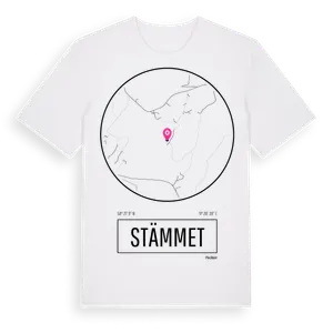 Stämmet t-shirt – ekologisk bomull t-shirt från Pinshirt