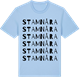 Blue Soul t-shirt med Stamnåra ordlek t-shirt