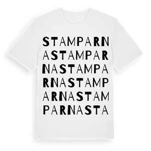 Stamparna ordlek t-shirt – ekologisk bomull t-shirt från Pinshirt