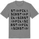 Mid Heather Gray t-shirt med Stampekasen ordlek t-shirt