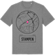 Mid Heather Gray t-shirt med Stampen t-shirt