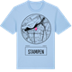 Blue Soul t-shirt med Stampen t-shirt