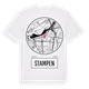 White t-shirt med Stampen t-shirt