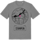 Mid Heather Gray t-shirt med Stampen t-shirt