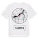White t-shirt med Stampen t-shirt