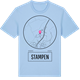 Blue Soul t-shirt med Stampen t-shirt