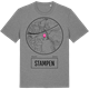Mid Heather Gray t-shirt med Stampen t-shirt