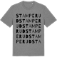 Mid Heather Gray t-shirt med Stamperud ordlek t-shirt