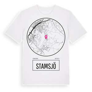 Stamsjö t-shirt – ekologisk bomull t-shirt från Pinshirt