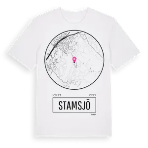 Stamsjö t-shirt – ekologisk bomull t-shirt från Pinshirt
