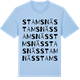 Blue Soul t-shirt med Stamsnäs ordlek t-shirt