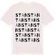 Vintage White t-shirt med Stan ordlek t-shirt