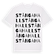 Stångahall ordlek t-shirt