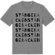 Mid Heather Gray t-shirt med Stångebacken ordlek t-shirt