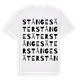 Stångesäter ordlek t-shirt