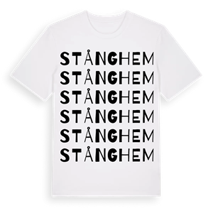 Stånghem ordlek t-shirt – ekologisk bomull t-shirt från Pinshirt