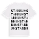 Stannum ordlek t-shirt