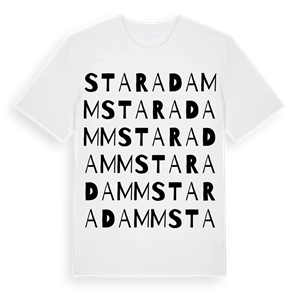 Staradamm ordlek t-shirt – ekologisk bomull t-shirt från Pinshirt