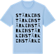 Blue Soul t-shirt med Stärken ordlek t-shirt