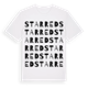 Starred ordlek t-shirt