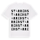 Starren ordlek t-shirt