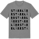 Mid Heather Gray t-shirt med Starrkärr ordlek t-shirt