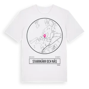 Starrkärr Och Näs t-shirt – ekologisk bomull t-shirt från Pinshirt