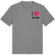 Mid Heather Gray t-shirt med Jag älskar Ståtås t-shirt litet tryck