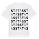 White t-shirt med Ståtås ordlek t-shirt