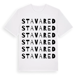 Stavared ordlek t-shirt – ekologisk bomull t-shirt från Pinshirt
