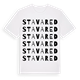 White t-shirt med Stavared ordlek t-shirt