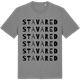 Mid Heather Gray t-shirt med Stavared ordlek t-shirt