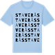Blue Soul t-shirt med Staverås ordlek t-shirt