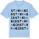 Blue Soul t-shirt med Stavhagen ordlek t-shirt