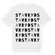 Stavryd ordlek t-shirt
