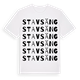 Stavsäng ordlek t-shirt