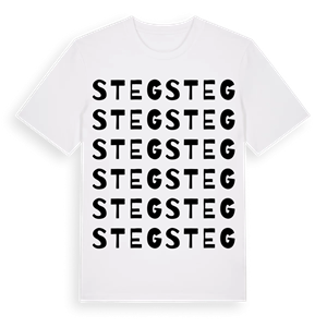 Steg ordlek t-shirt – ekologisk bomull t-shirt från Pinshirt