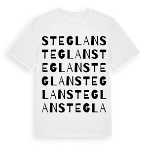Steglan ordlek t-shirt – ekologisk bomull t-shirt från Pinshirt