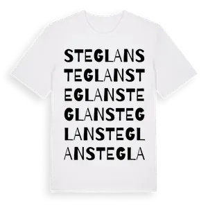 Steglan ordlek t-shirt – ekologisk bomull t-shirt från Pinshirt