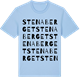 Blue Soul t-shirt med Stenaberget ordlek t-shirt