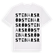 Stenarsröd ordlek t-shirt