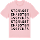 Pink Cotton t-shirt med Stenås ordlek t-shirt